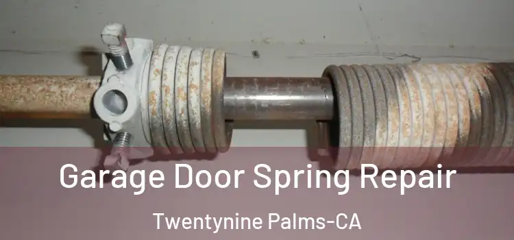 Garage Door Spring Repair Twentynine Palms-CA