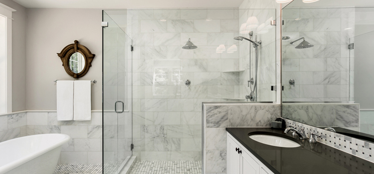 bathroom shower door installation in Twentynine Palms